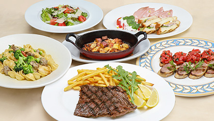 パーティプランのお料理